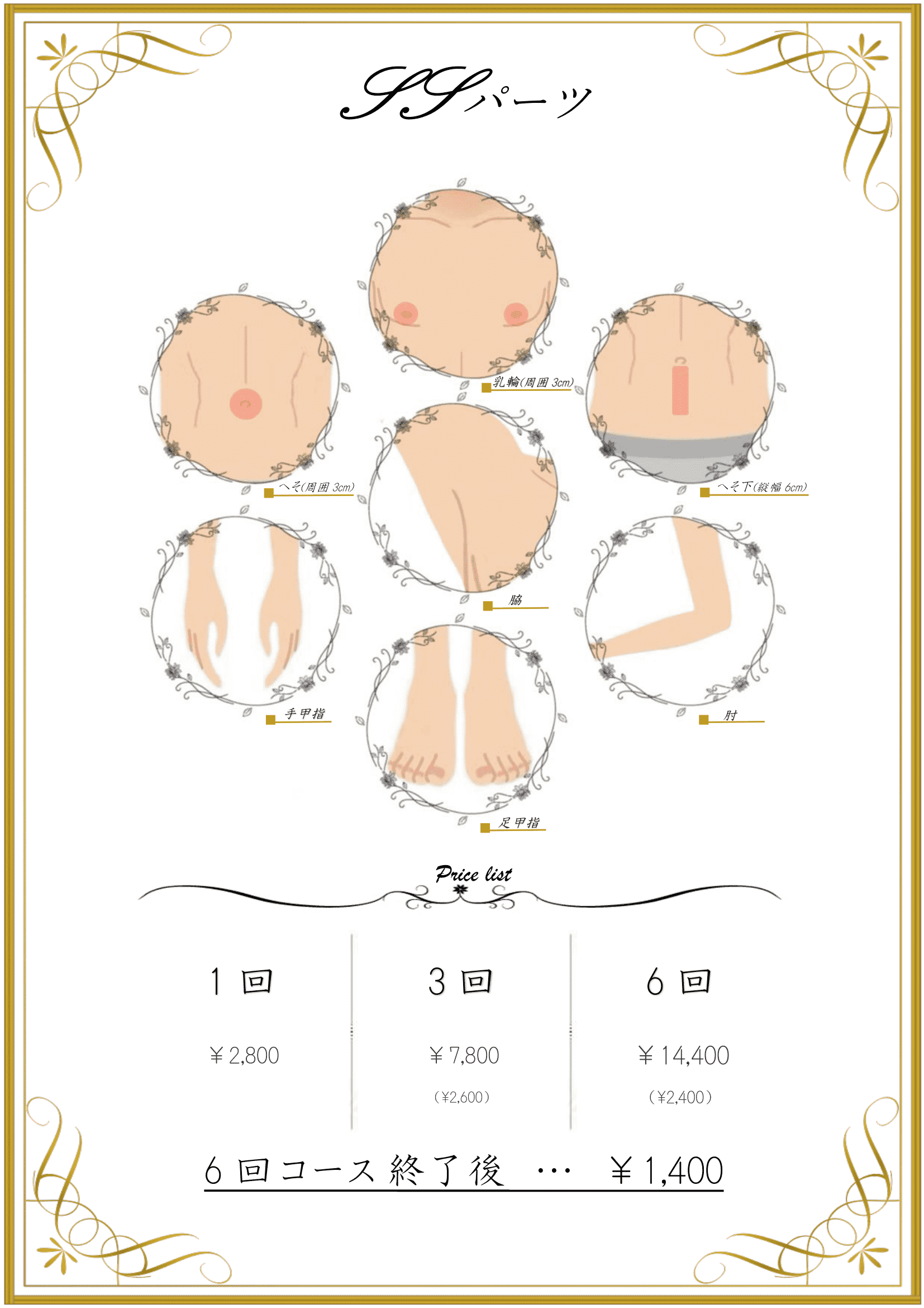 男性脱毛メニュー4